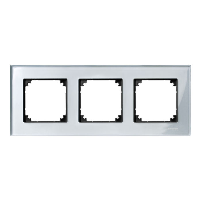 Рамка 3 поста Schneider Electric MERTEN M-ELEGANCE, алмаз, MTN4030-3260