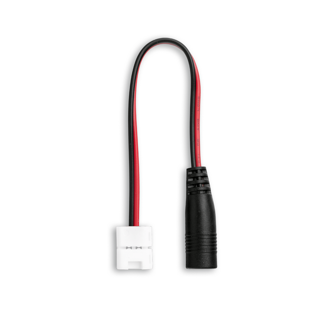 Разъем WOLTA WLS-A-04 выводной DC-2pin / для моно ленты 8мм 15см