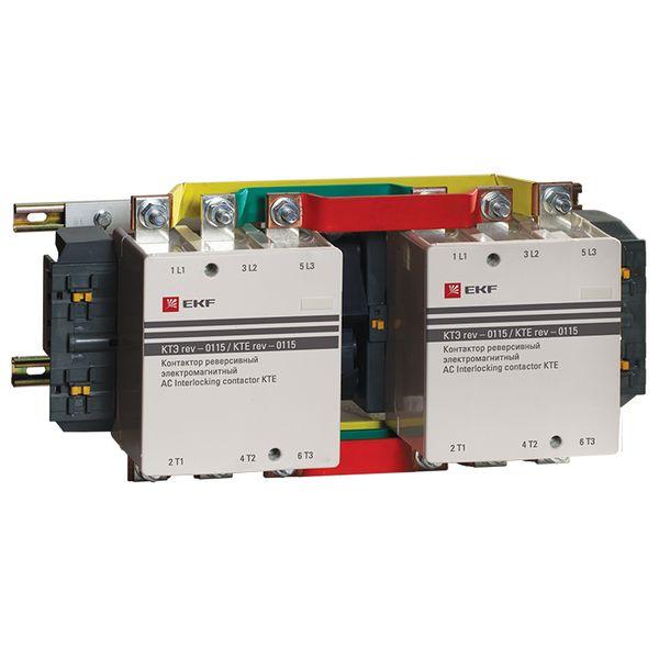 Пускатель магнитный 115А катушка управления 230В AC реверсивный 2NO КТЭ