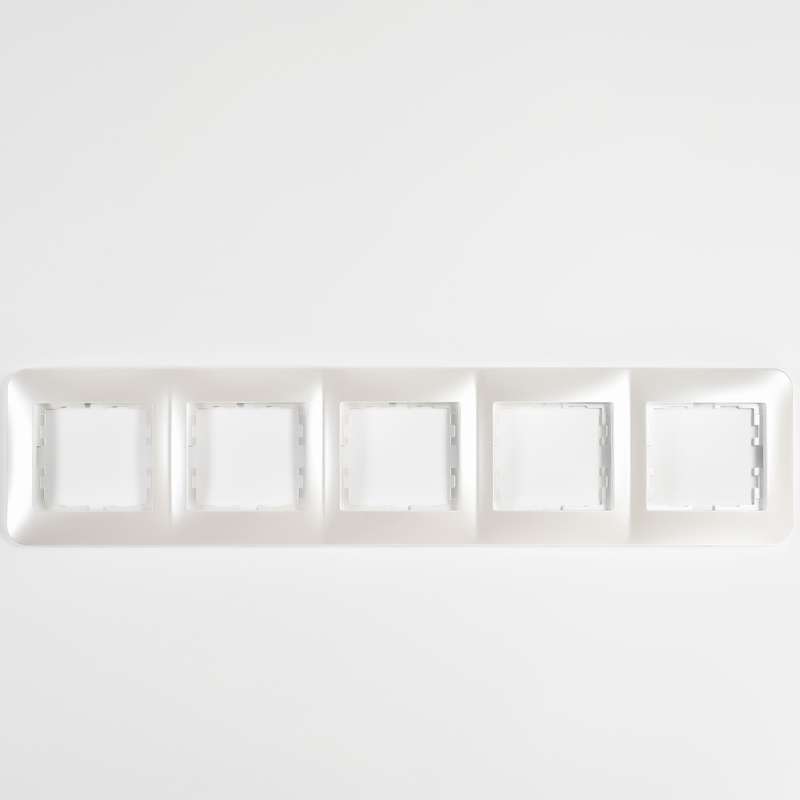 Рамка 5-м Karina Life горизонт. жемчуж./белый перламутр LEZARD 708-3000-150