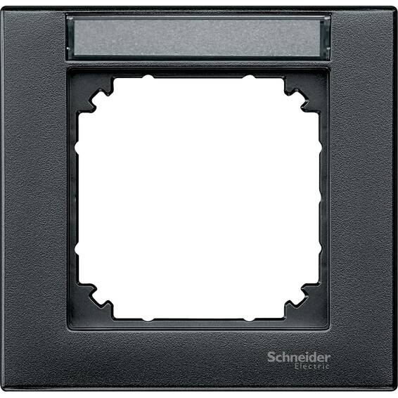 Рамка 1 пост Schneider Electric MERTEN M-PLAN, антрацит, MTN476114
