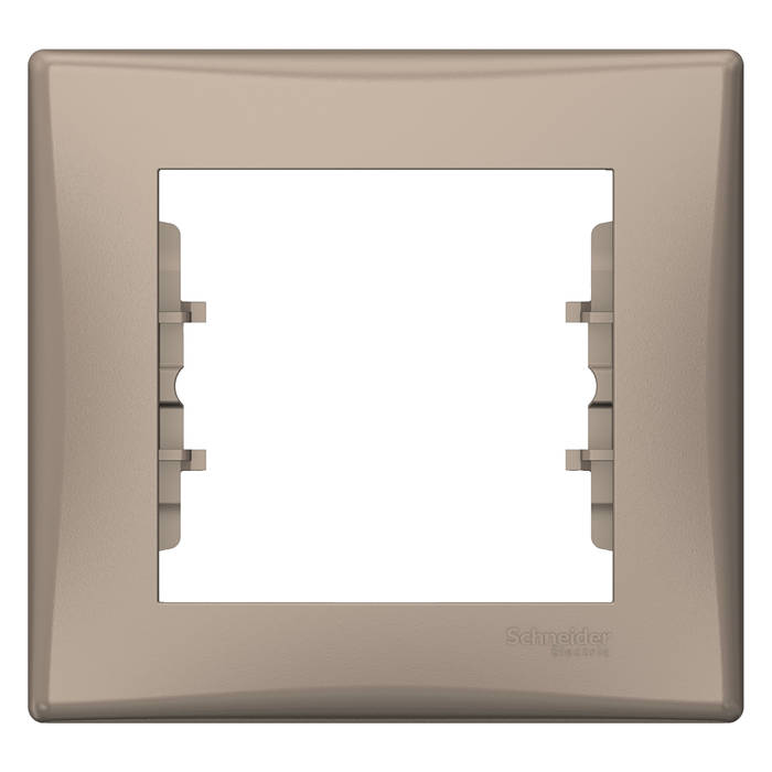 Рамка 1 пост Schneider Electric SEDNA, титан, SDN5800168