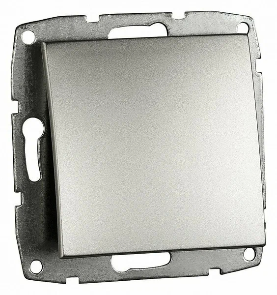 Выключатель одноклавишный Mono Electric Despina/ Larissa механизм серебро 500-002125-100