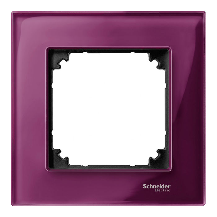 Рамка 1 пост Schneider Electric MERTEN M-ELEGANCE, рубин, MTN4010-3206
