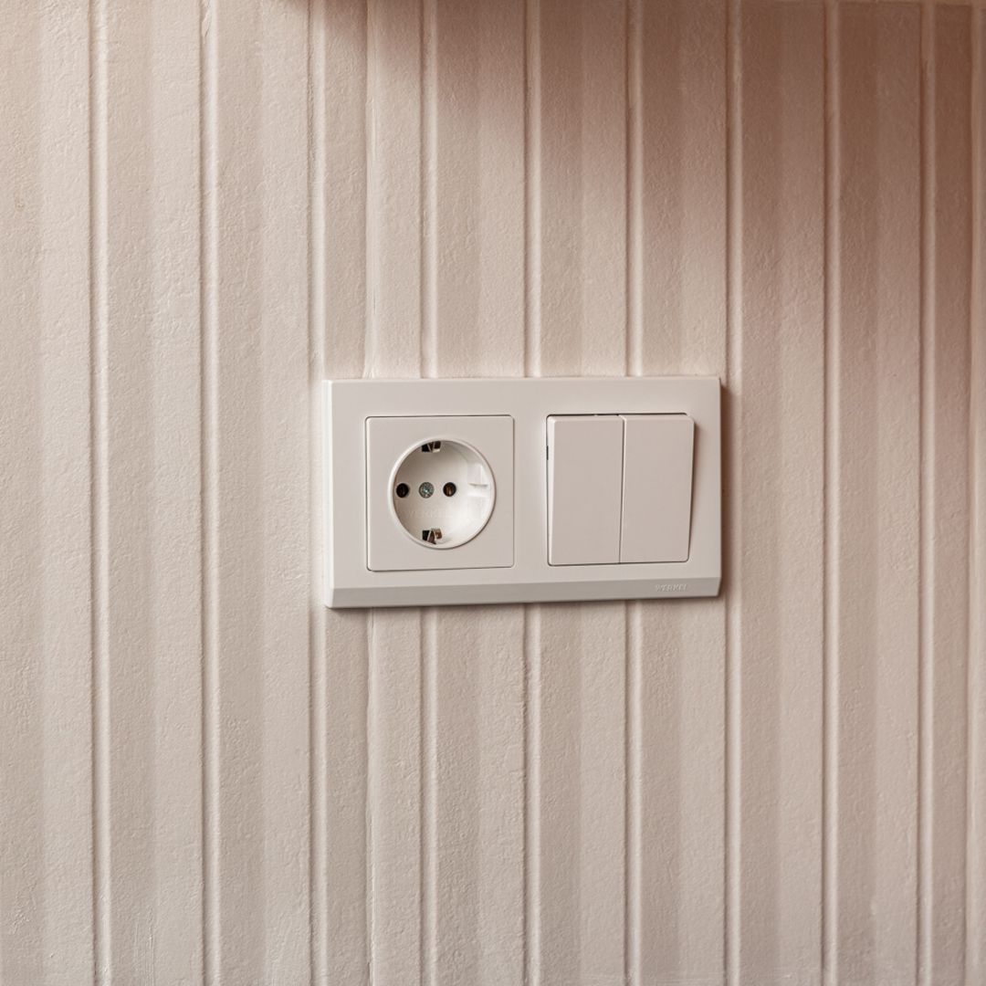 Рамка из поликарбоната на 2 поста Stark белый W0021801