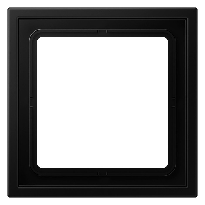 Рамка 1 пост Jung LS 990, черный матовый, LSZ981BFSWM