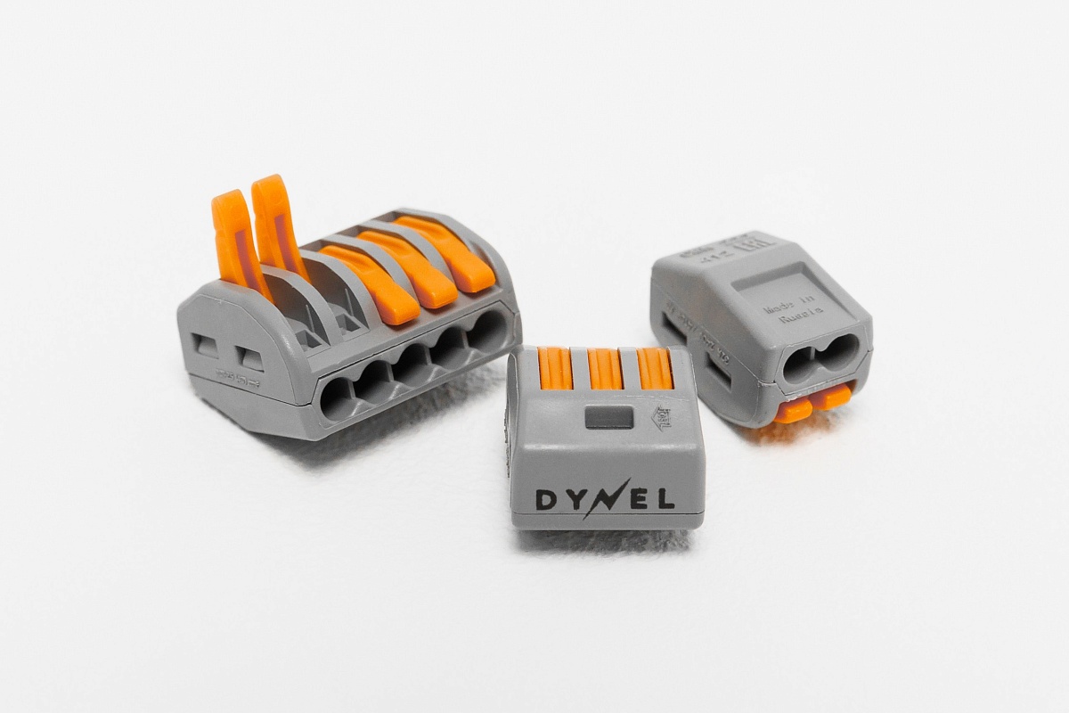 Клемма СМК 222-415 строительно-монтажная DYNEL DY-03-01-003